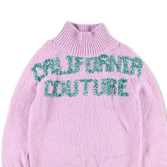 DIOR HOMME X Erl Mens Jumper Pink Chunky Knit California Couture Size L RRP 1200 — View 2