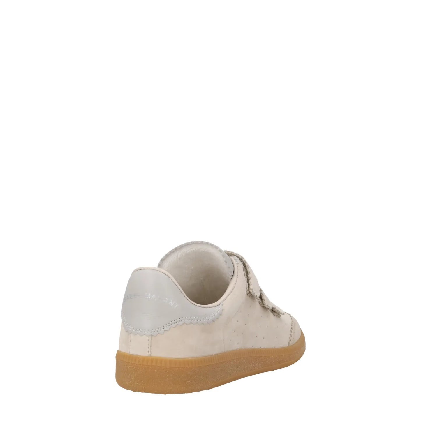 ISABEL MARANT Womens Beth Leather Sneakers Beige Low Top Strappy UK 2 RRP 345 — View 6
