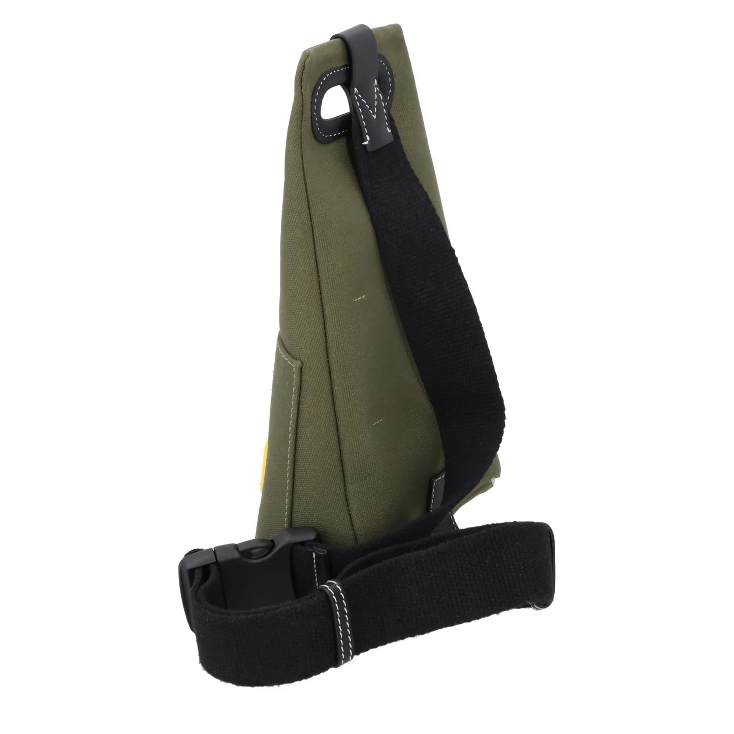 J.W. ANDERSON Unisex Adults Anchor Bum Bag Green Yellow Black Size M RRP 340 — View 3
