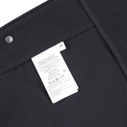 BOTTEGA VENETA Womens Mini Skirt Short Pleated Wool Black Size 38 RRP 1200 — View 8
