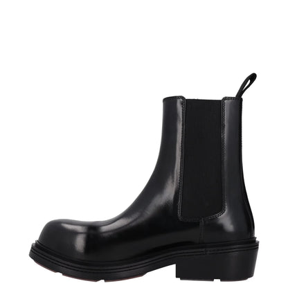 BOTTEGA VENETA Womens Chelsea Ankle Boot Vinyl Leather Black UK 3.5 RRP 1445 — View 4