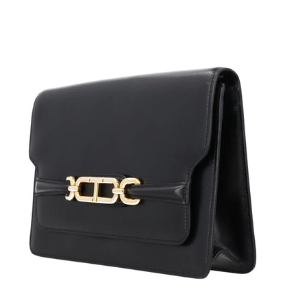 TOM FORD Womens Crossbody Bag Black Leather Gold Hardware Size M RRP 2700 — View 7