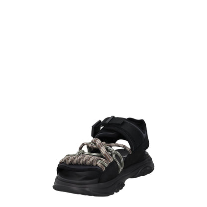 DIOR HOMME Mens H Town Sandals Rope Black Flat Strappy Open Toe UK 5 RRP 770 — View 3