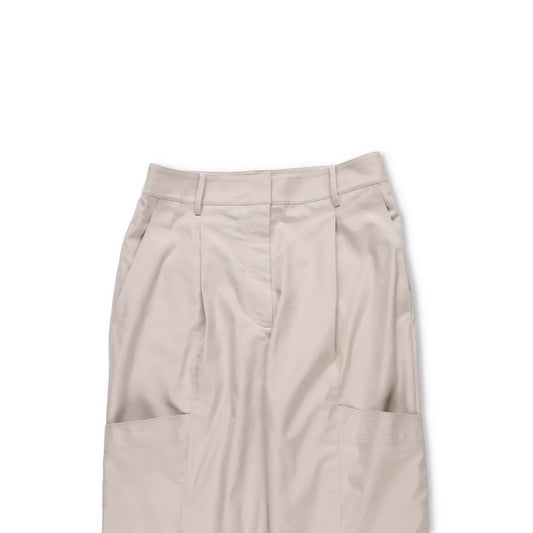 TIBI Mens Trousers Cotton Regular Fit Beige Large Pockets Size 6 RRP 250 — View 2