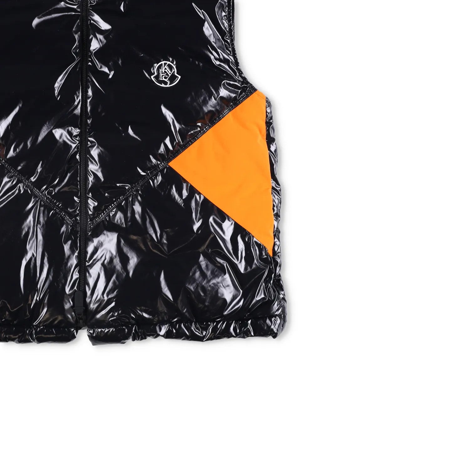 MONCLER GENIUS X Alicia Keys Mens Chelsea Vest Waistcoat Gillet Black 1 RRP 931 — View 5