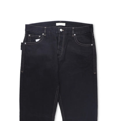 BOTTEGA VENETA Mens Denim Jeans Comfort Straight Leg Black Size 50 RRP 450 — View 2