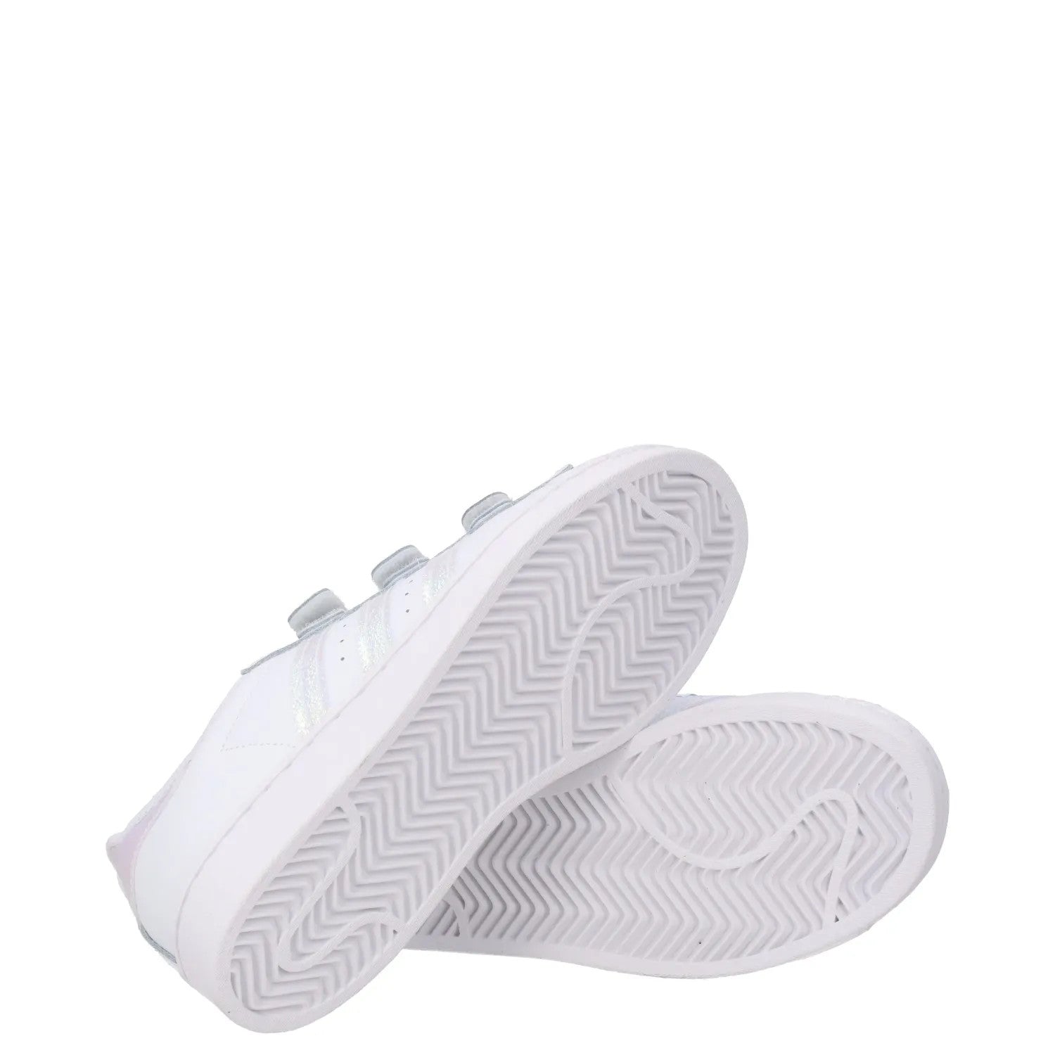 ADIDAS Girls Superstar Sneaker Leather Low Top White Trainers EU 34 RRP 55 — View 8
