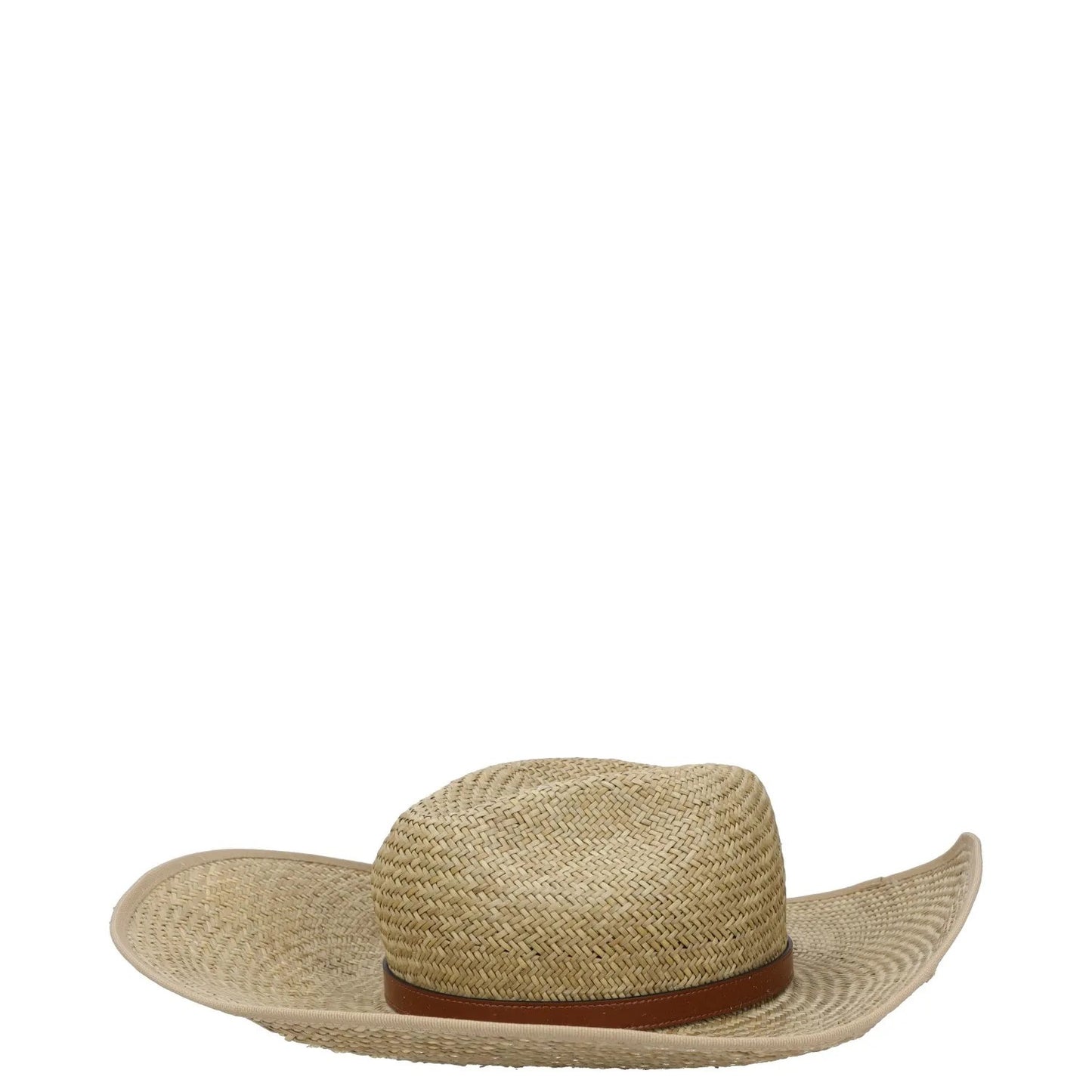 GUCCI Womens Straw Mora Hat  Fedora Beige Neutrals Buckle Size M RRP 435 — View 5