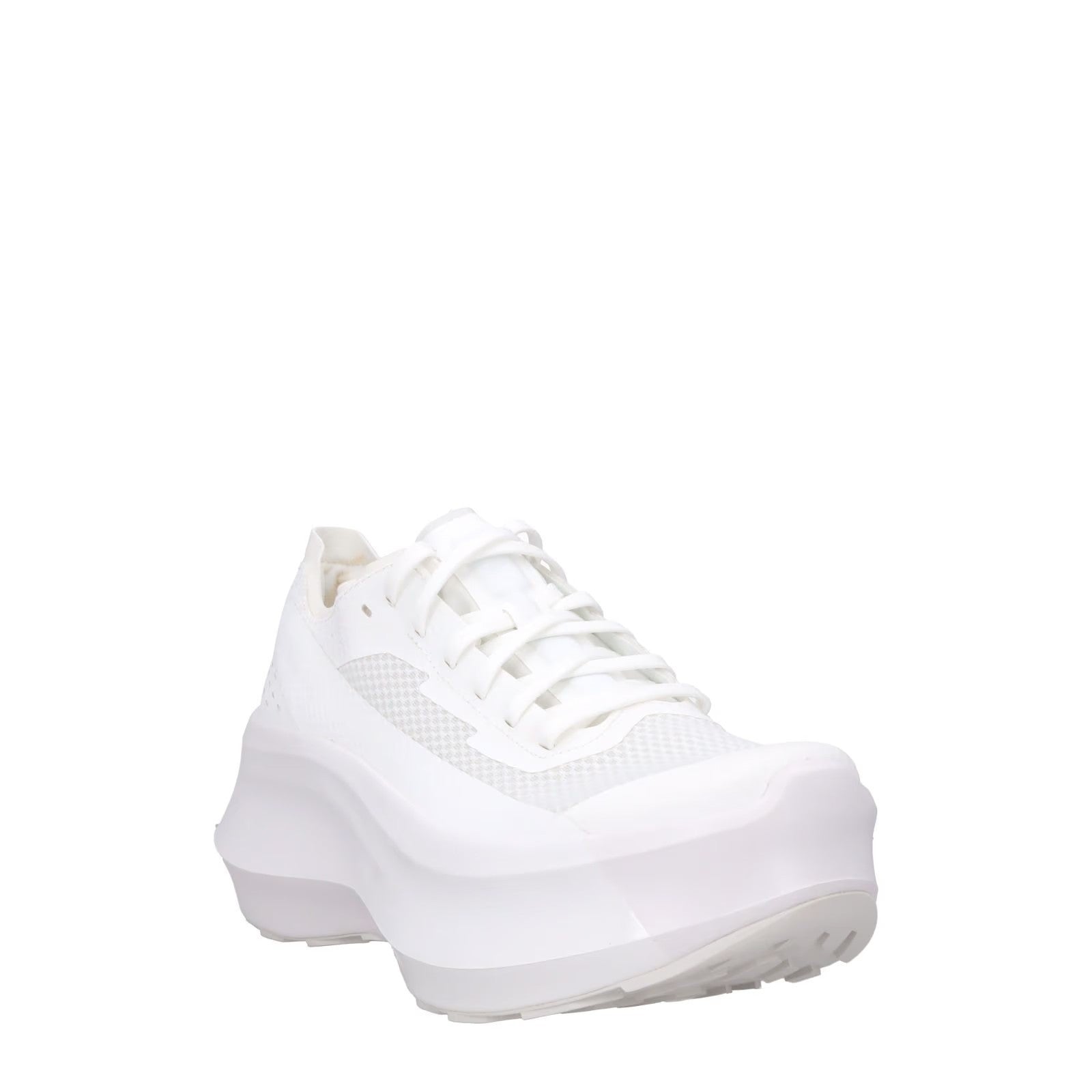 CDG HOMME PLUS X SALOMON Mens Phantasm Platform Sneaker White UK 7.5 RRP 295 — View 2