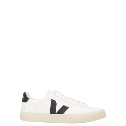 VEJA Womens Co Campo Sneakers White Black Trainer Low Top Lace Up UK 7 RRP 140