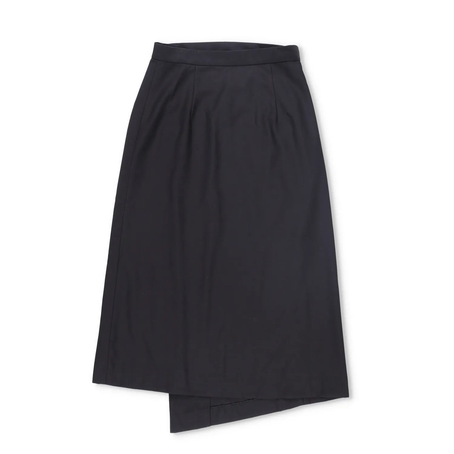 LOW CLASSIC Womens Midi Skirt Button Accents Black Twill Fabric Size S RRP 350 — View 9