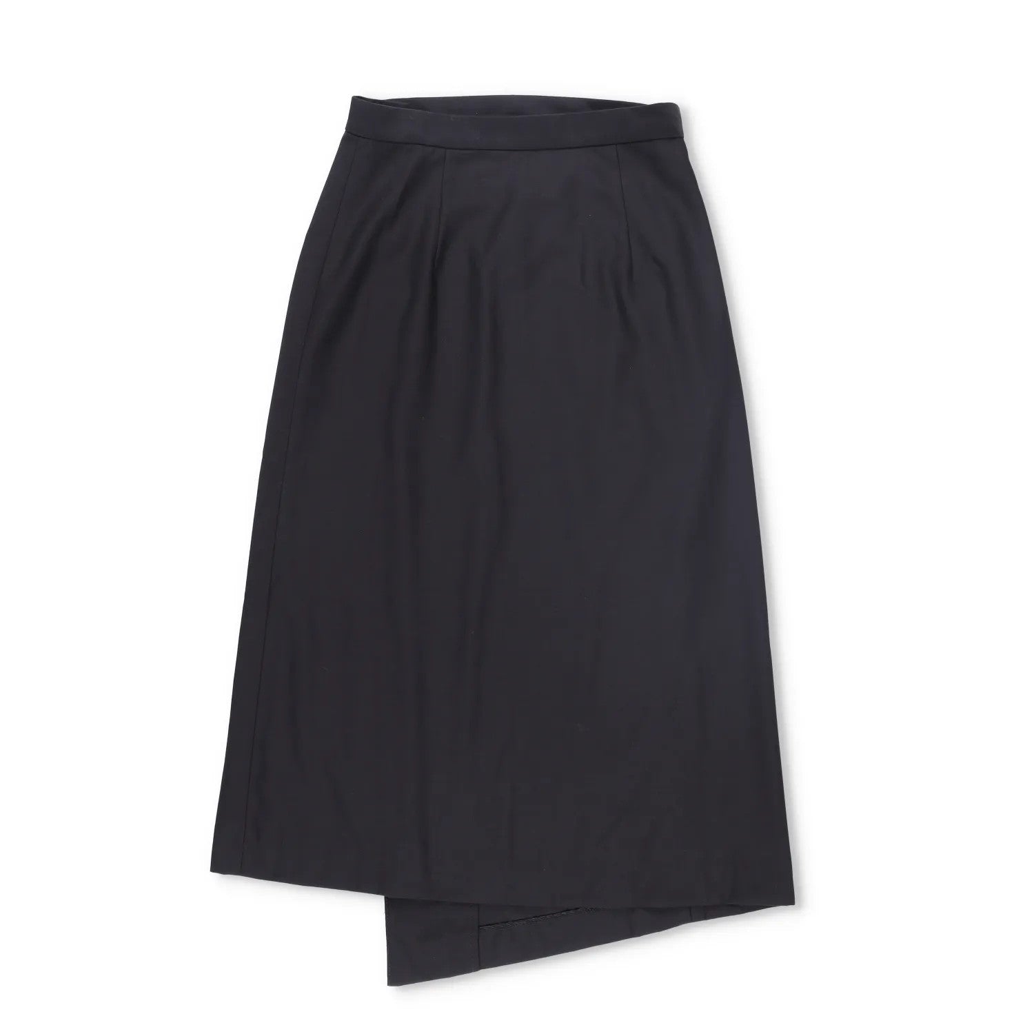 LOW CLASSIC Womens Midi Skirt Button Accents Black Twill Fabric Size S RRP 350 — View 9