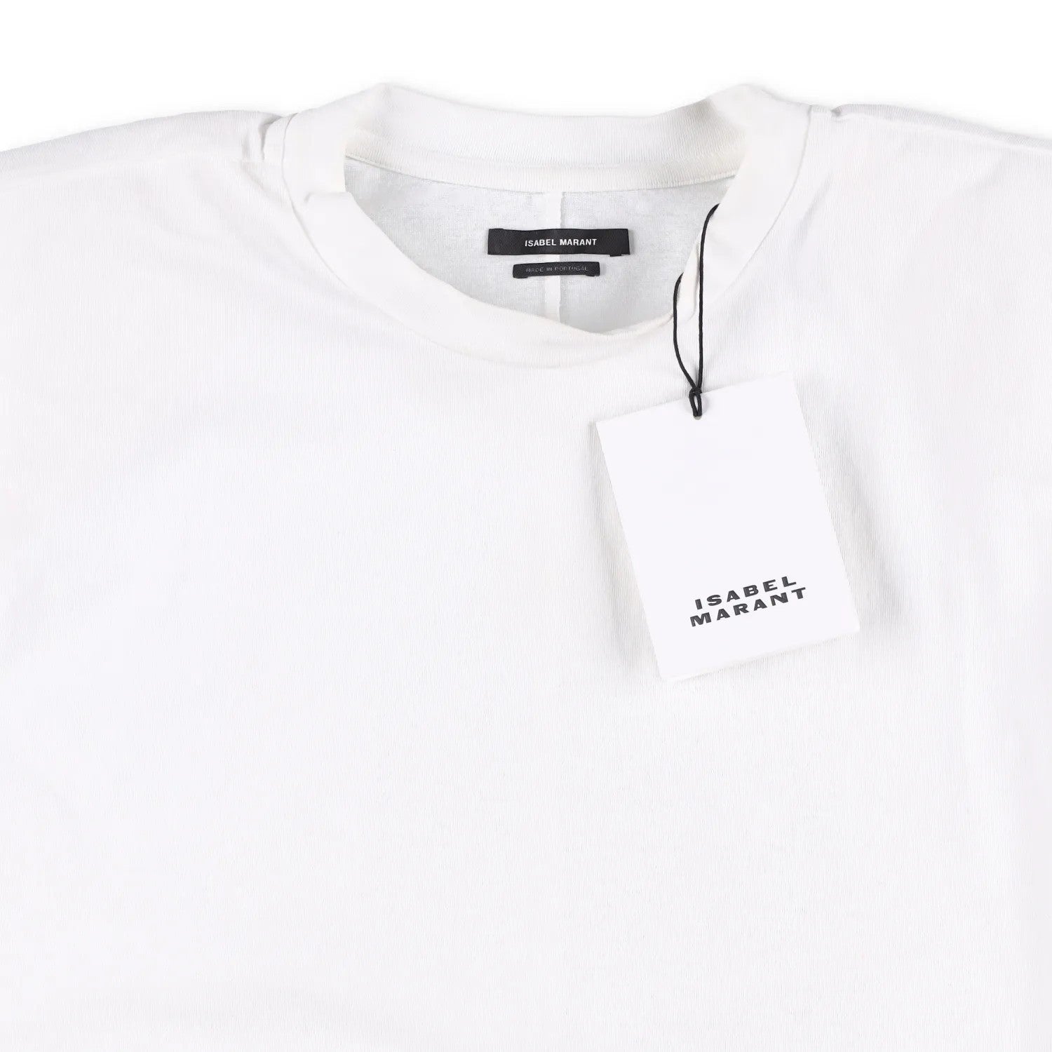 ISABEL MARANT Womens Zelikia T-Shirt Short Sleeve Tie Front White Size S RRP 235 — View 5