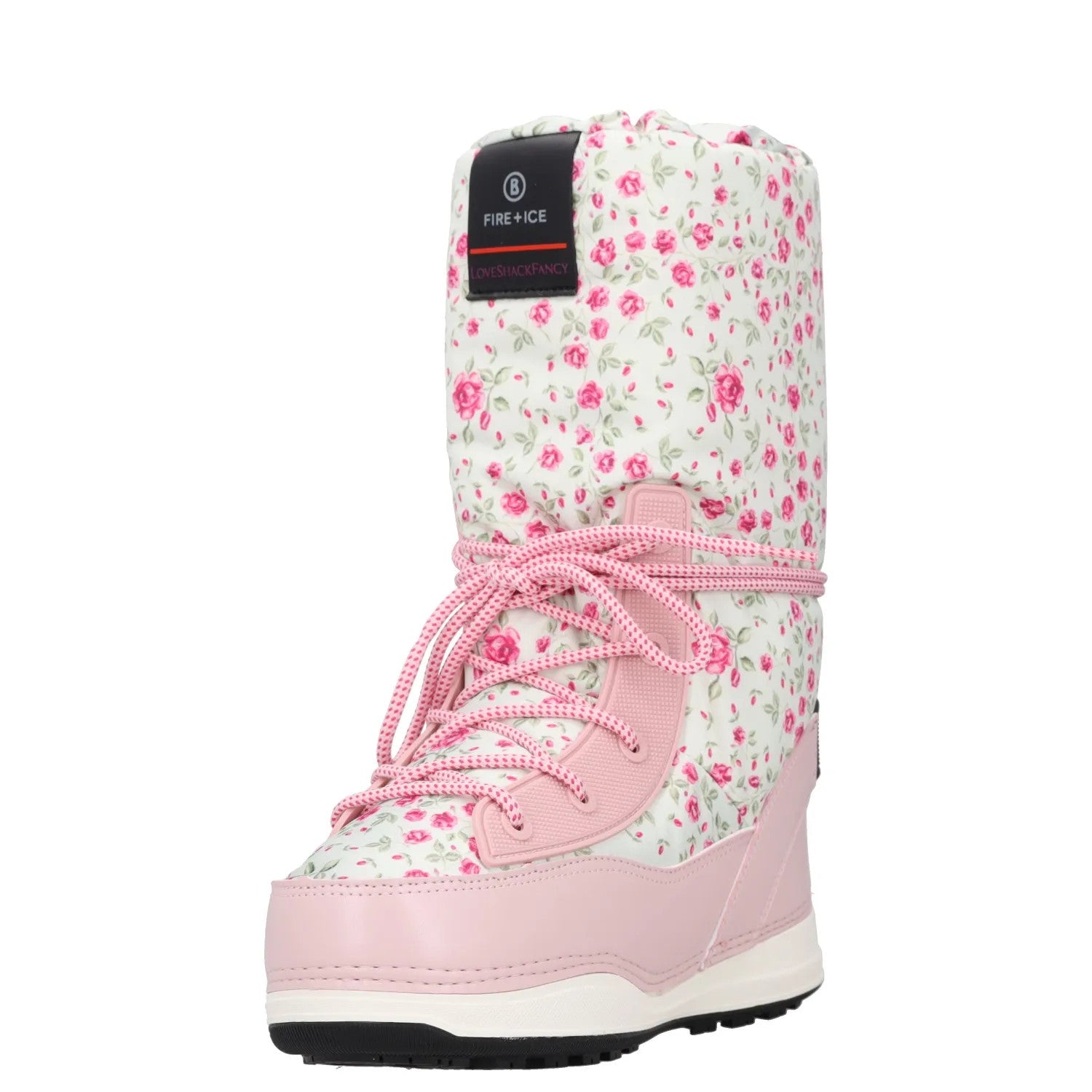 BOGNER Womens Snowboot Multicoloured Pink White Synthetic High Top UK 2.5 RRP275 — View 3