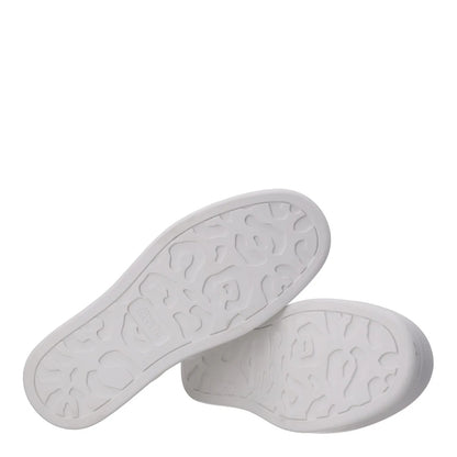 ALEXANDER MCQUEEN Womens Deck Contrast Sneakers Fabric White Low EU 39.5 RRP 370 — View 10