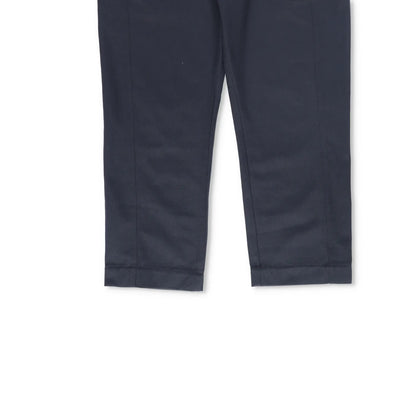 ZILVER Mens Trousers Regular Fit Blue Chino Organic Cotton Size 38 RRP 200 — View 4