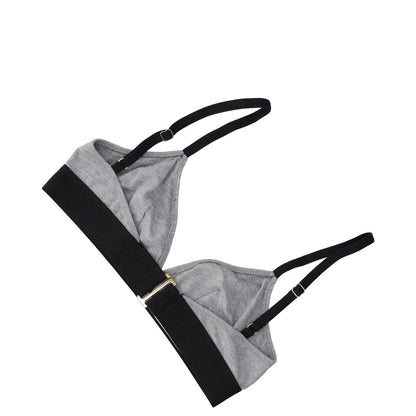 TOM FORD Womens Soft Cup Bra Jersey Logo Band Grey Strap Size XS RRP 155 — View 4