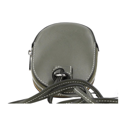J.W. ANDERSON Womens Nano Cap Crossbody Bag Leather Army Green Size S RRP 295 — View 9
