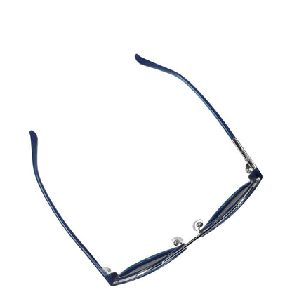 PHILLIP LIM X LINDA FARROW Mens Pilot Sunglasses Blue Acrylic Tinted OS RRP 245 — View 7