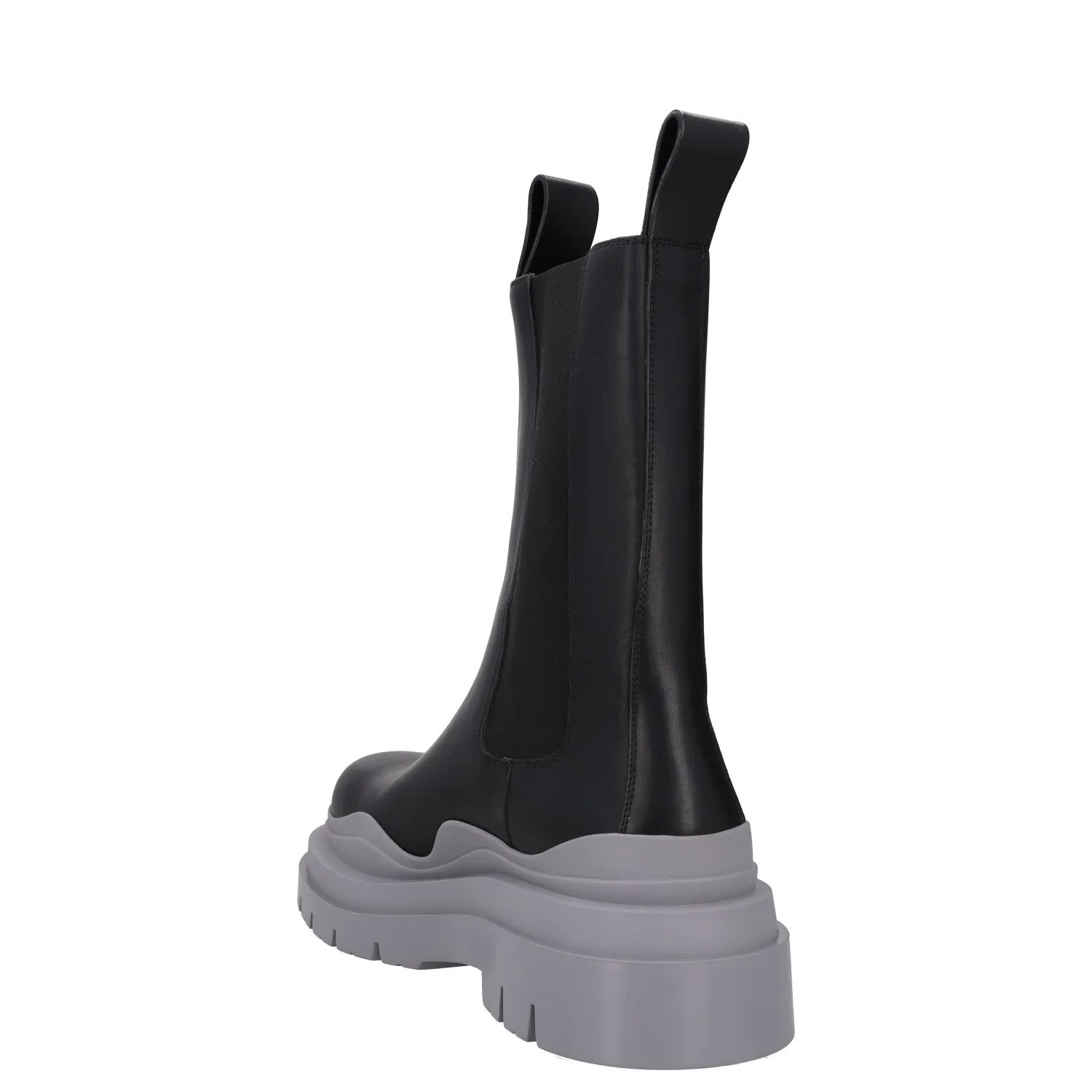 BOTTEGA VENETA Mens Tire Chelsea Boot Black Grey High Ankle UK 10 RRP 1080 — View 5