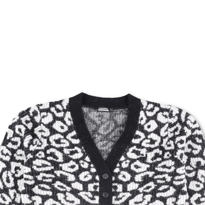 J.LINDEBERG Womens Mallory Cropped Cardigan Black White Long Sleeve XL RRP 190 — View 2