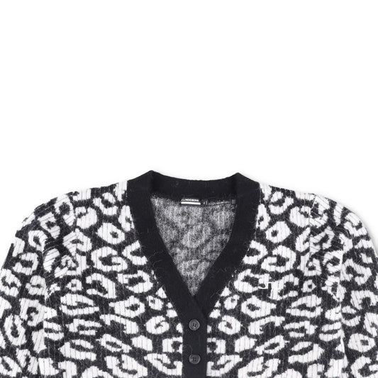 J.LINDEBERG Womens Mallory Cropped Cardigan Black White Long Sleeve XL RRP 190 — View 2