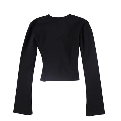 JADE CROPPER Womens Next Gen Long Sleeve Cardigan Black Size XS - S RRP 440 — View 9
