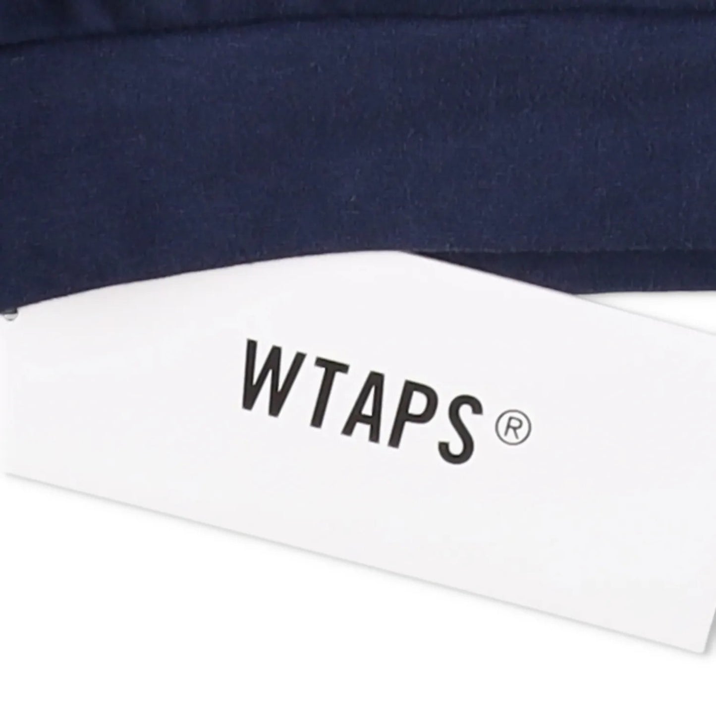 WTAPS Mens Hoodie Blue Cotton Kangaroo Pocket Logo Pullover Size X 04 RRP 200 — View 6