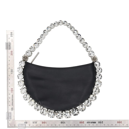L'Alingi Womens Top Handle Bag Black Leather Silver Handle Size S RRP 800 — View 5