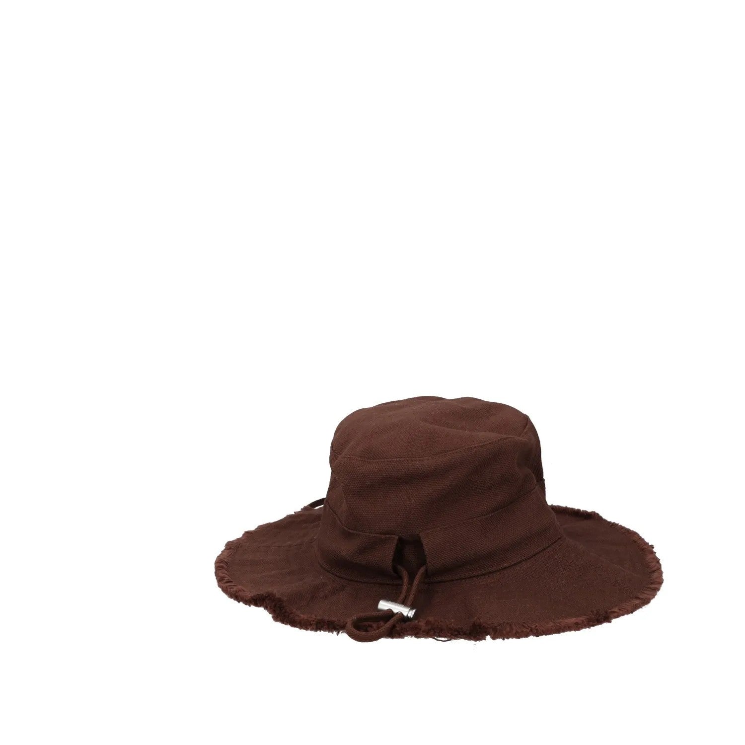 JACQUEMUS Womens Le Bob Artichaut Bucket Hat Brown Strap Size 58 RRP 130.6 — View 5