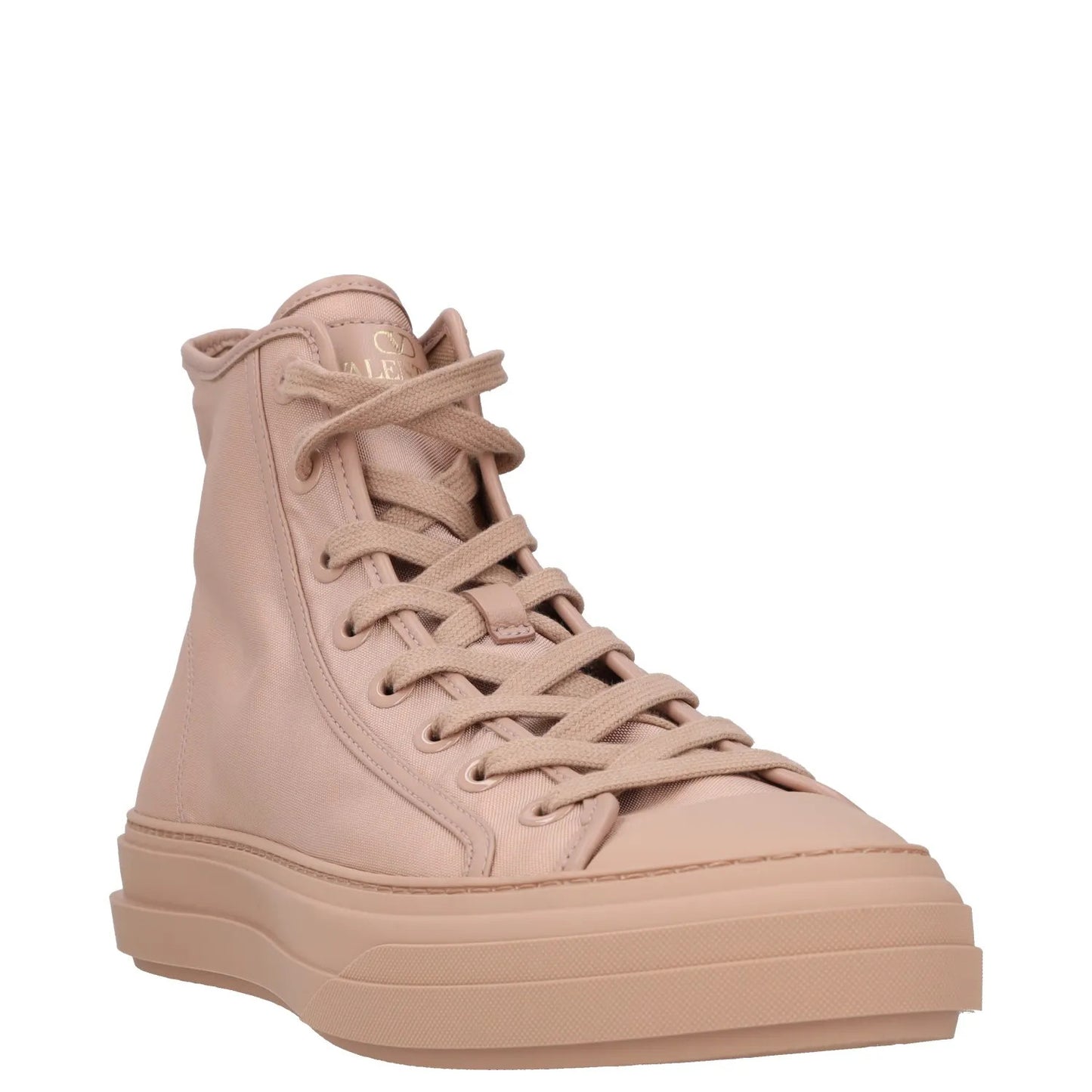 VALENTINO Mens Trainers Pink Synthetic Sneaker High Top Lace Up UK 9 RRP 600 — View 2