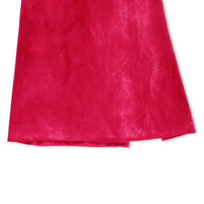 GUCCI Women Aline Maxi Skirt Mid Waist Aline A-Line Burgundy Red Size 40 RRP2100 — View 3