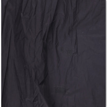 GANNI Womens V-Neck Short Sleeve Midi Dress Black Puff Shoulders Size 36 RRP 235 — View 4