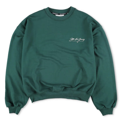 VANQUISH Mens Sweatshirt Crew Neck Long Sleeve Logo Pullover Green M RRP 150