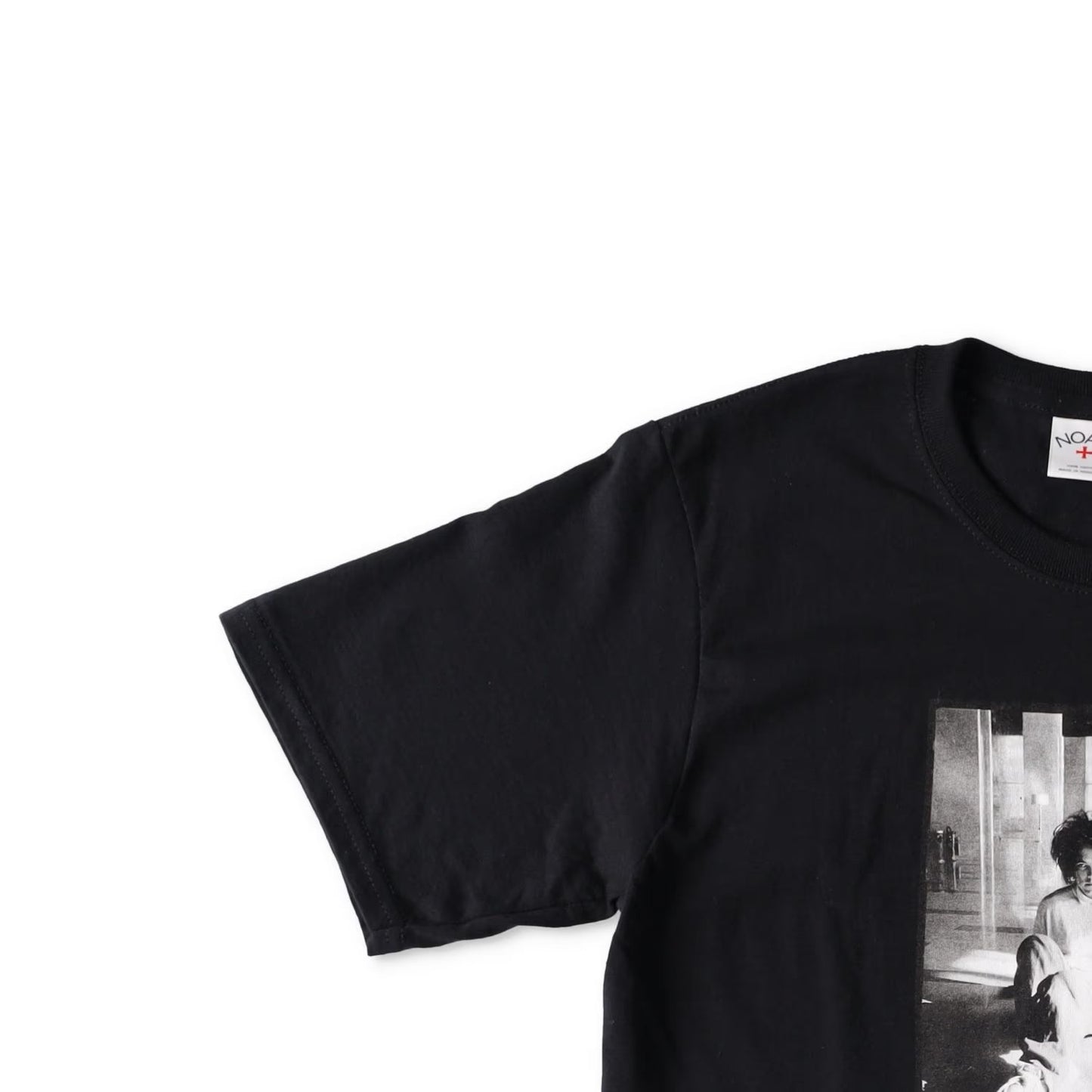 NOAH X The Cure Mens Why Can'T I Be You Logo T-Shirt Short Sleeve Black S RRP 55 — View 4
