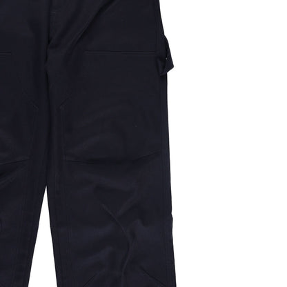 SIMONE ROCHA Mens Workwear Trousers Navy Blue Wide Leg Cargo Pocket S RRP 695 — View 3
