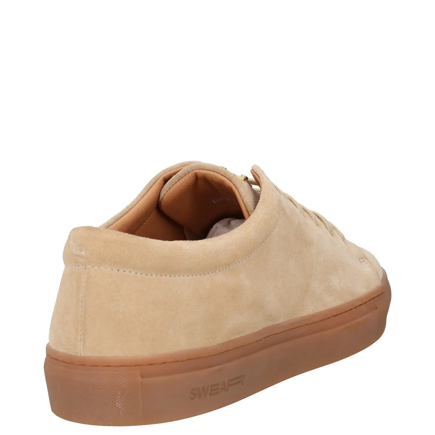 SWEAR Mens Trainers Beige Leather Low Top Lace Up Sneakers UK 7 RRP 250 — View 6