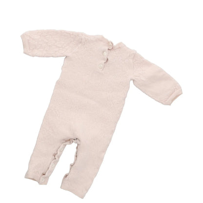 BONPOINT Baby Girl Combinaison Tilouana Romper Pink One-Piece 12 Months RRP 146 — View 3