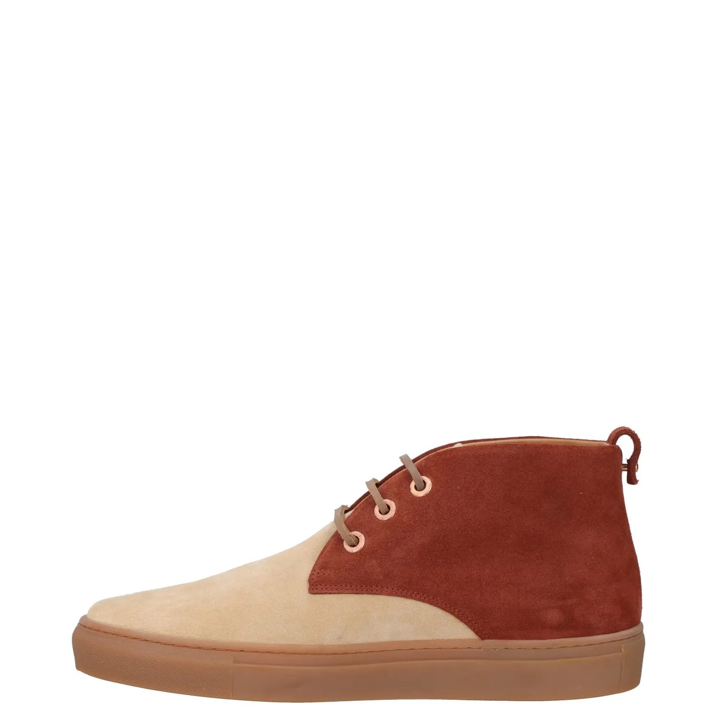 SWEAR Mens Chukka Boot Shoes Red Beige Leather Lace Up Rubber Sole UK 8 RRP 250 — View 4