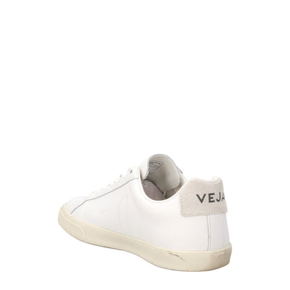 VEJA Esplar Sneakers Low Top Lace Up Leather Stitch Logo White UK 5 RRP 120 — View 5