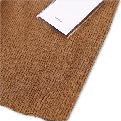 WARDROBE NYC Womens Knit Mini Skirt Brown Stretch Pullover Size L RRP 285 — View 6