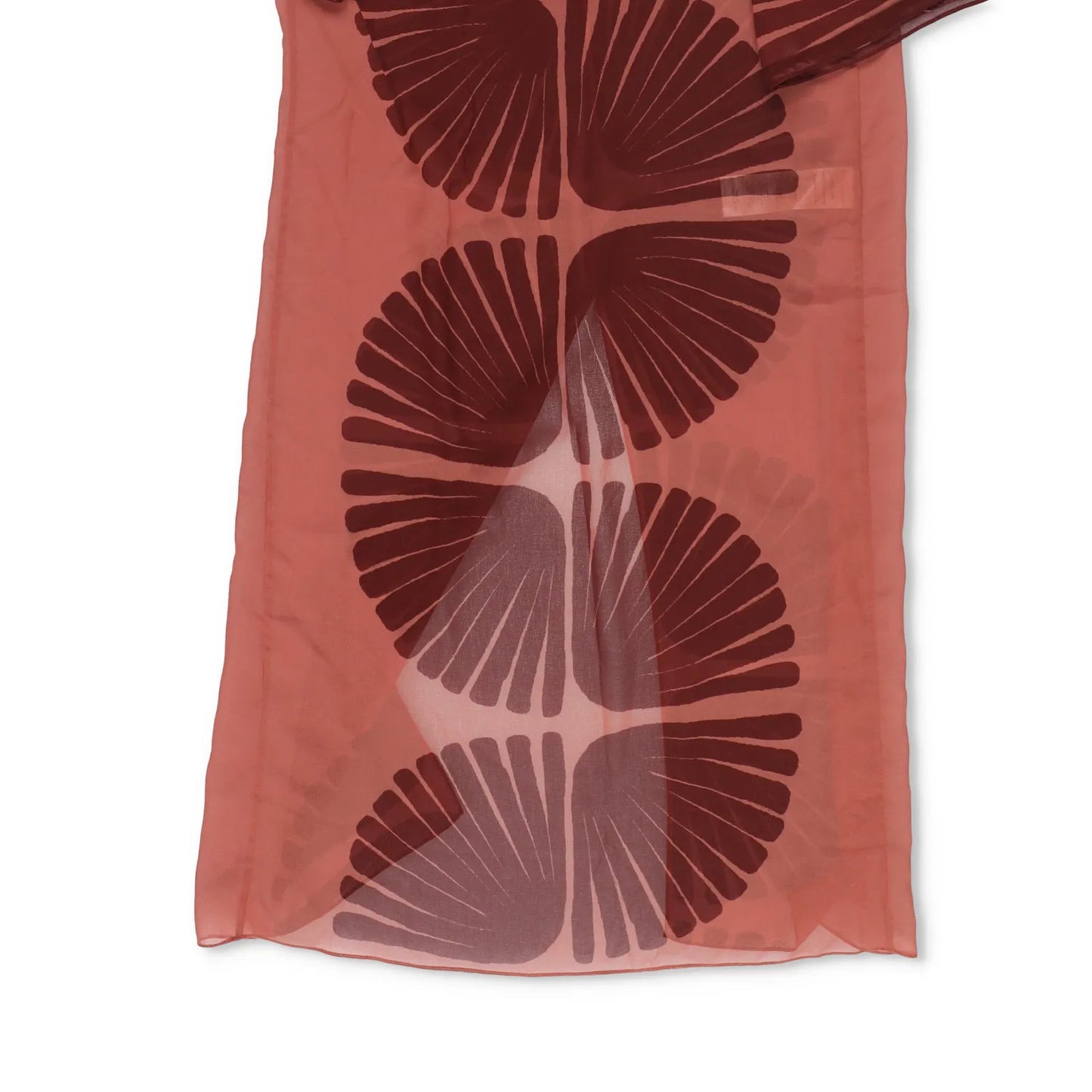 JOHANNA ORTIZ Spiritualhealers Tunic Maxi Dress Deep V Neck Pareo Red 0 RRP 945 — View 4