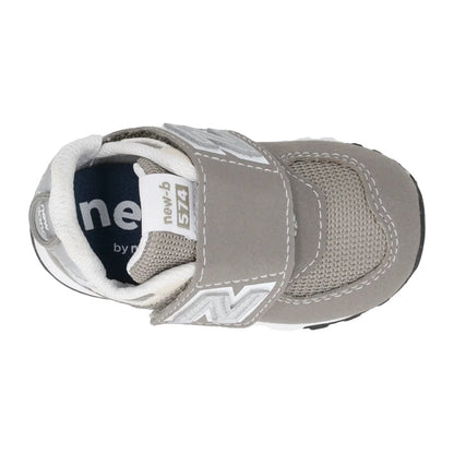 NEW BALANCE Unisex Kids 574 Evergreen Trainers Gray Strappy Infant UK 2.5 RRP 55 — View 7