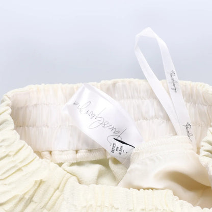 PARIS GEORGIA Womens Trousers Ivory White Wide Leg Side Pockets Size L RRP 250 — View 7