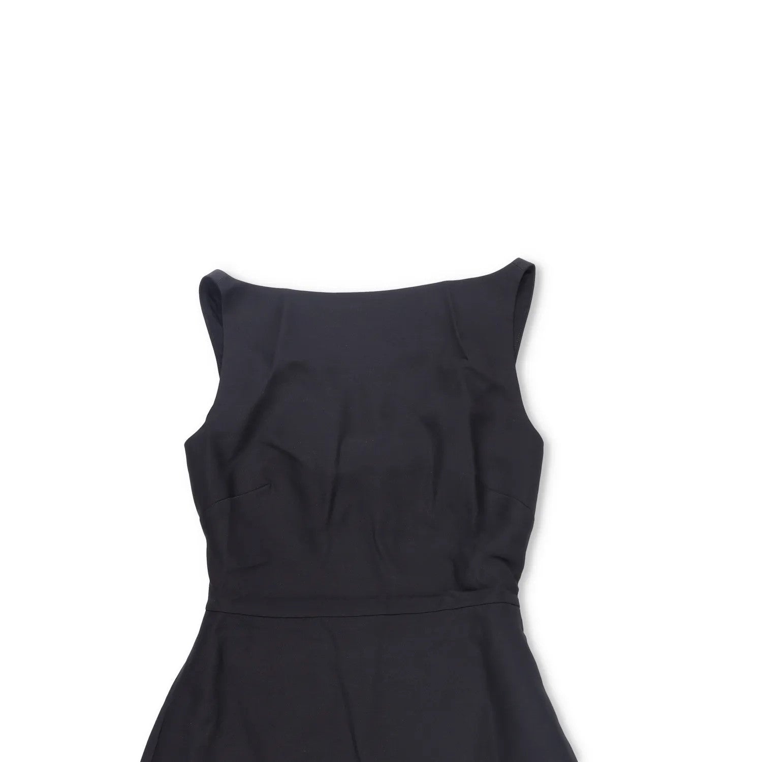 VALENTINO Womens Dress Black Sleeveless Knee Length Boat Neck Pullover RRP 400 — View 2