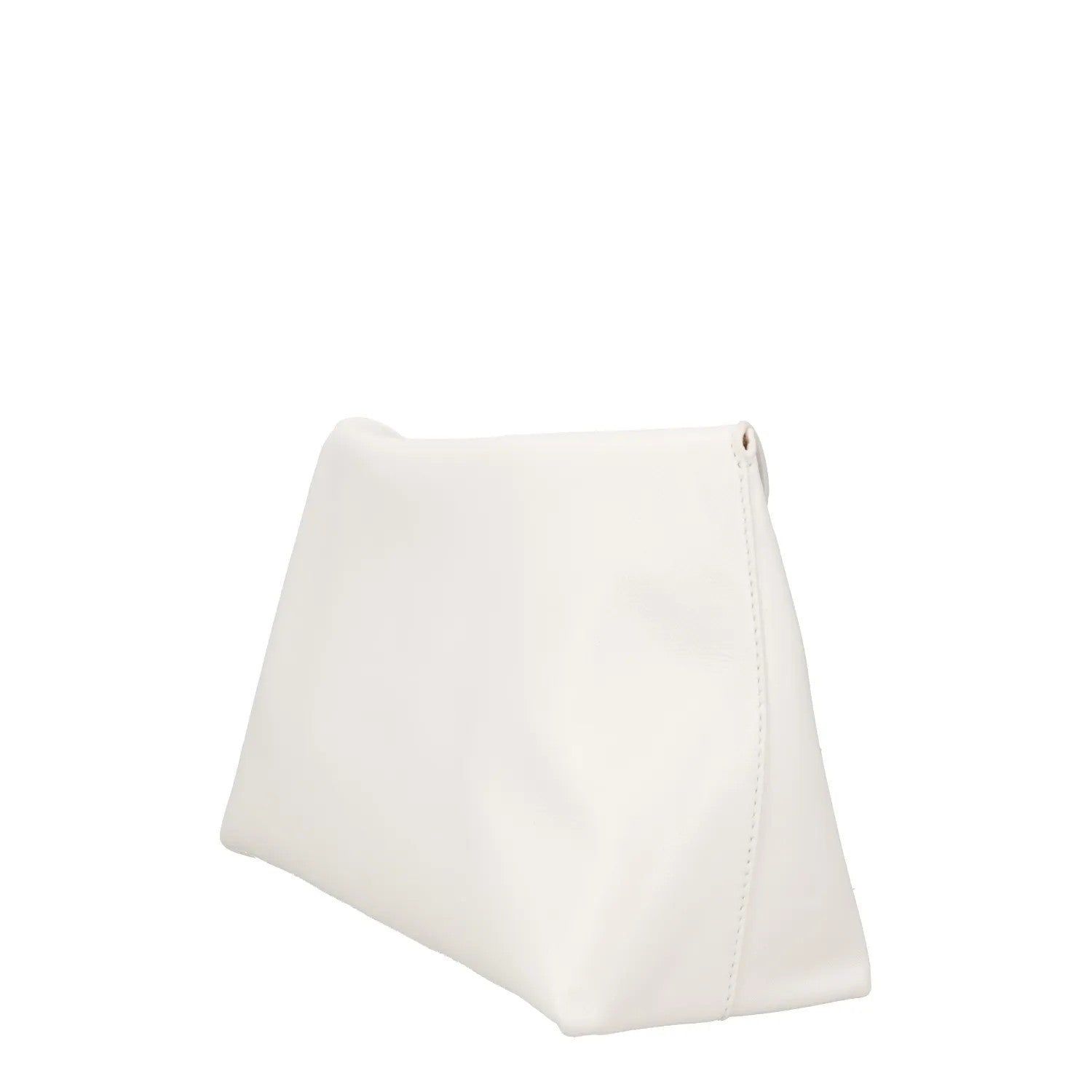 ALEXANDER MCQUEEN Womens Clutch Bag White Leather Gold Hardware Size M RRP 1900 — View 5