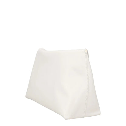 ALEXANDER MCQUEEN Womens Clutch Bag White Leather Gold Hardware Size M RRP 1900 — View 5