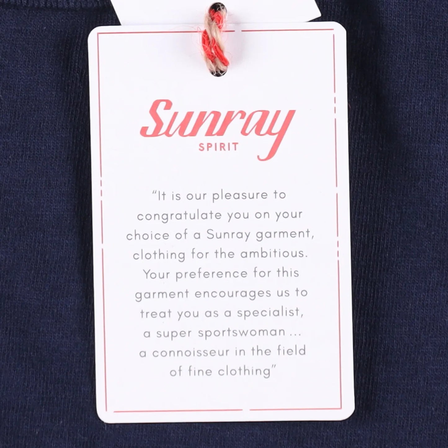 Sunray Mens T-Shirt Navy Blue Crew Neck Short Sleeve Cotton Size 3 RRP 65 — View 6