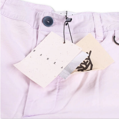 RANRA Mens Ranra Loftur Cargo Trousers Lilac Purple Side Pockets Size L RRP 370 — View 6