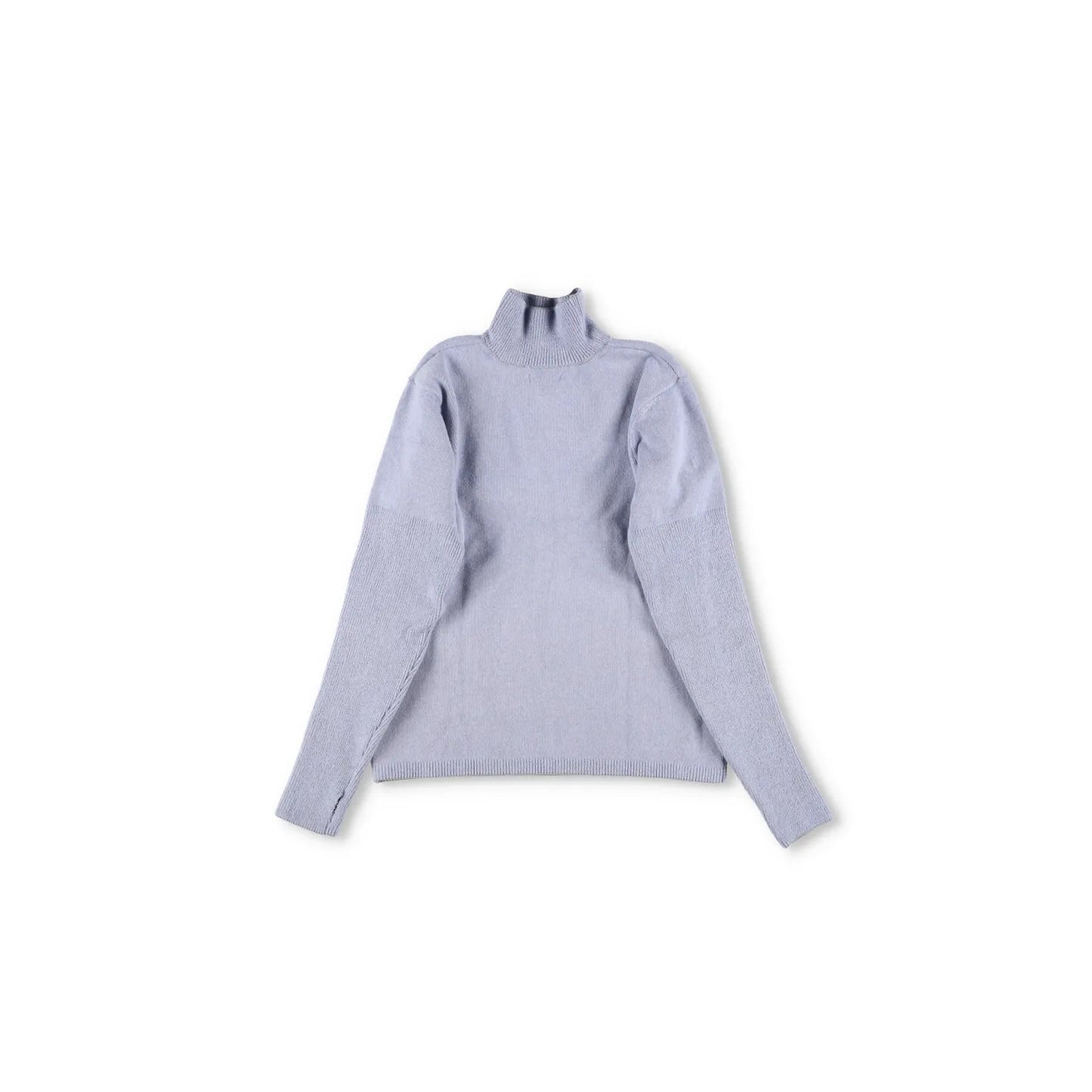 SINEAD O'DWYER Women Jumper Knit Long Sleeve Ribbed Arms Grey High Neck 4 RRP535 — View 8